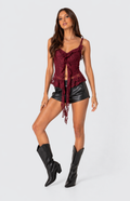 TOP ENCAJE JUANA (T395)