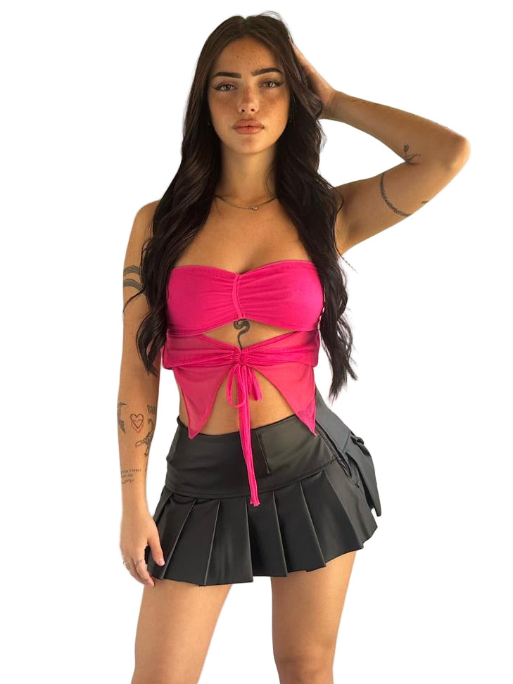 STRAPLESS TULL